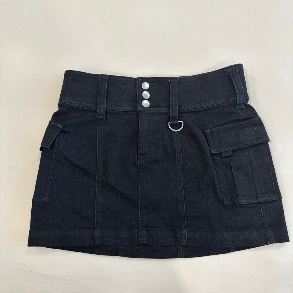 Urban Outfitters Charcoal Denim Skirt
